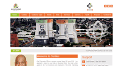 Desktop Screenshot of centlec.co.za